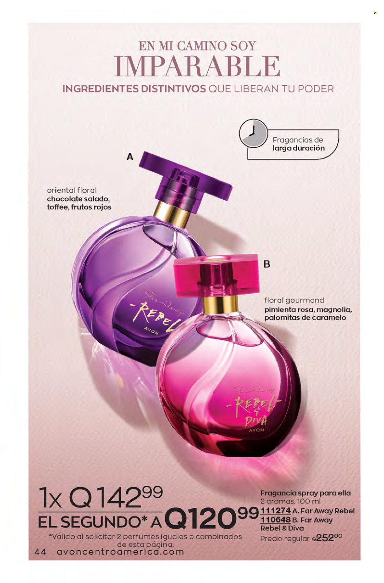 Catálogo Avon. Página 44