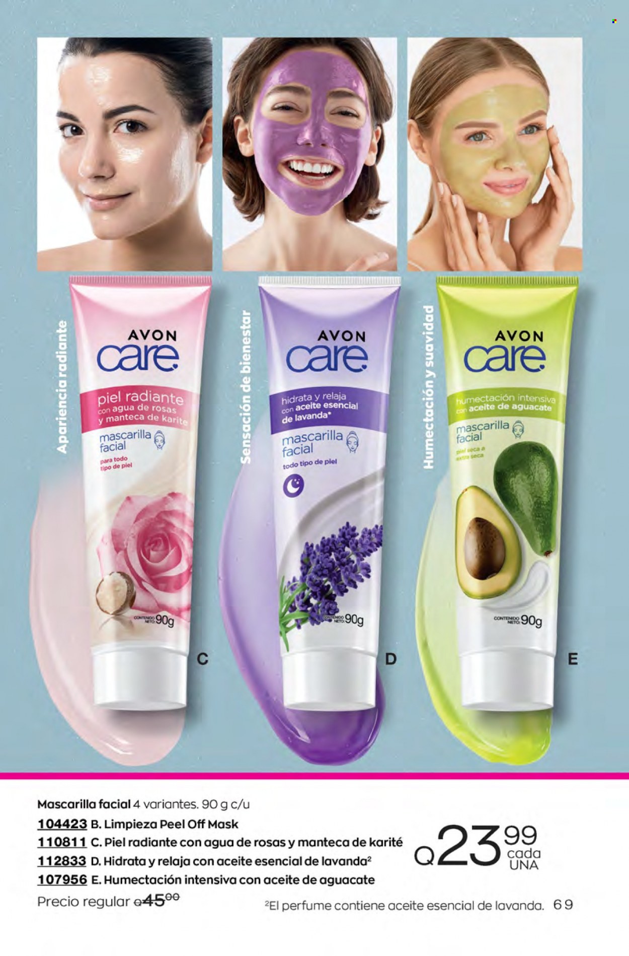 Catálogo Avon. Página 69