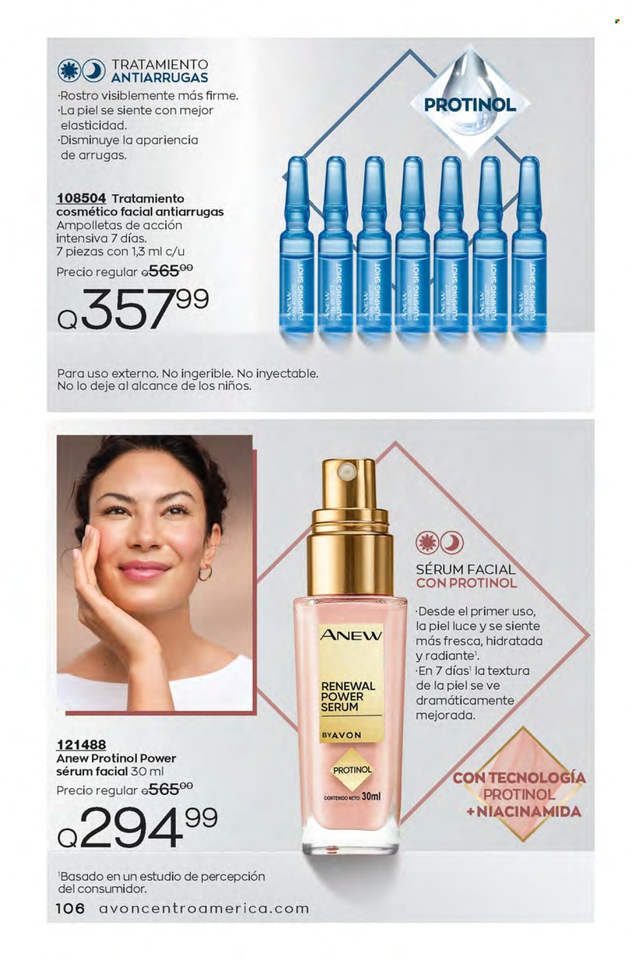 Catálogo Avon. Página 106
