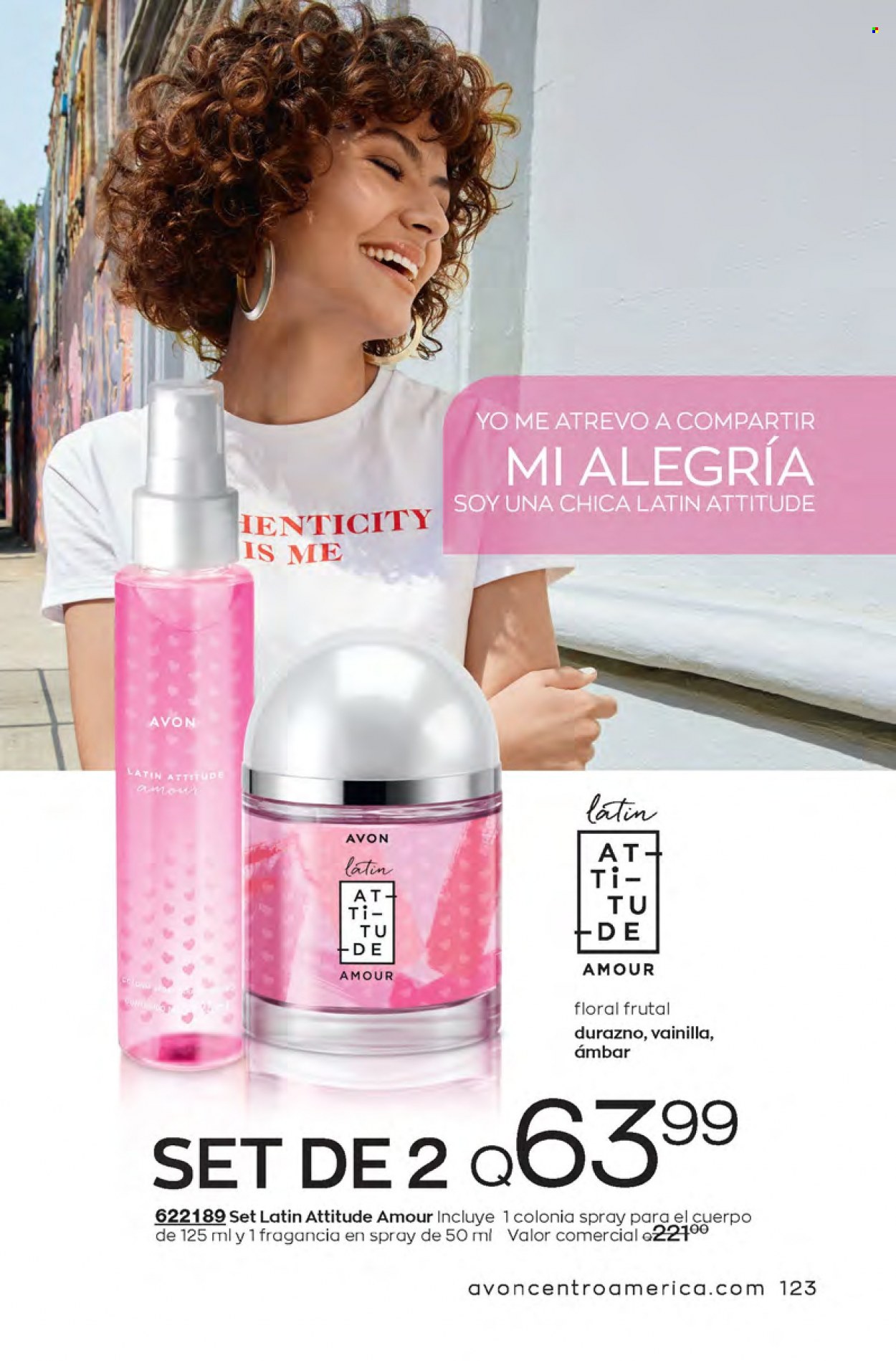Catálogo Avon. Página 123
