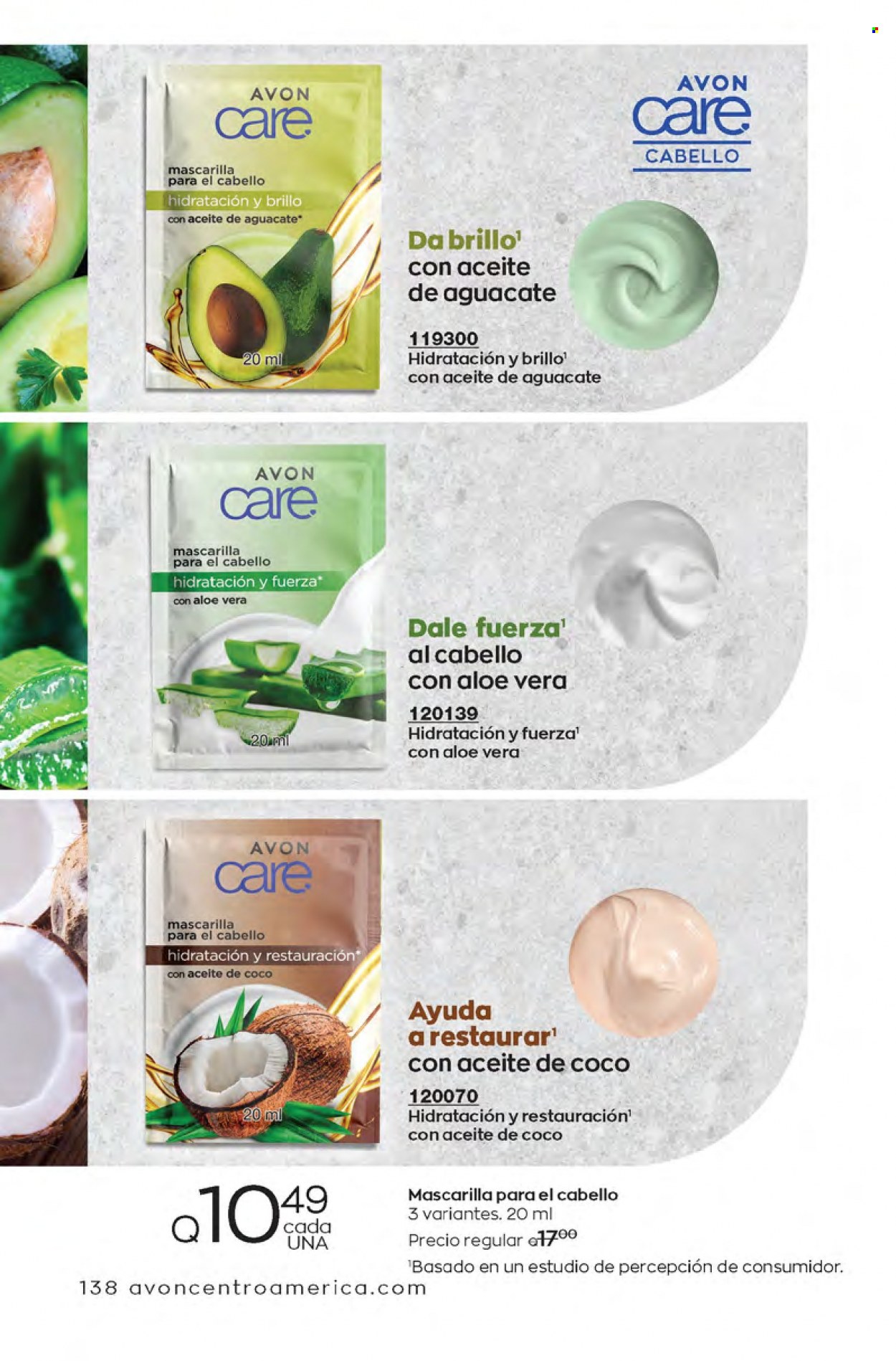 Catálogo Avon. Página 138