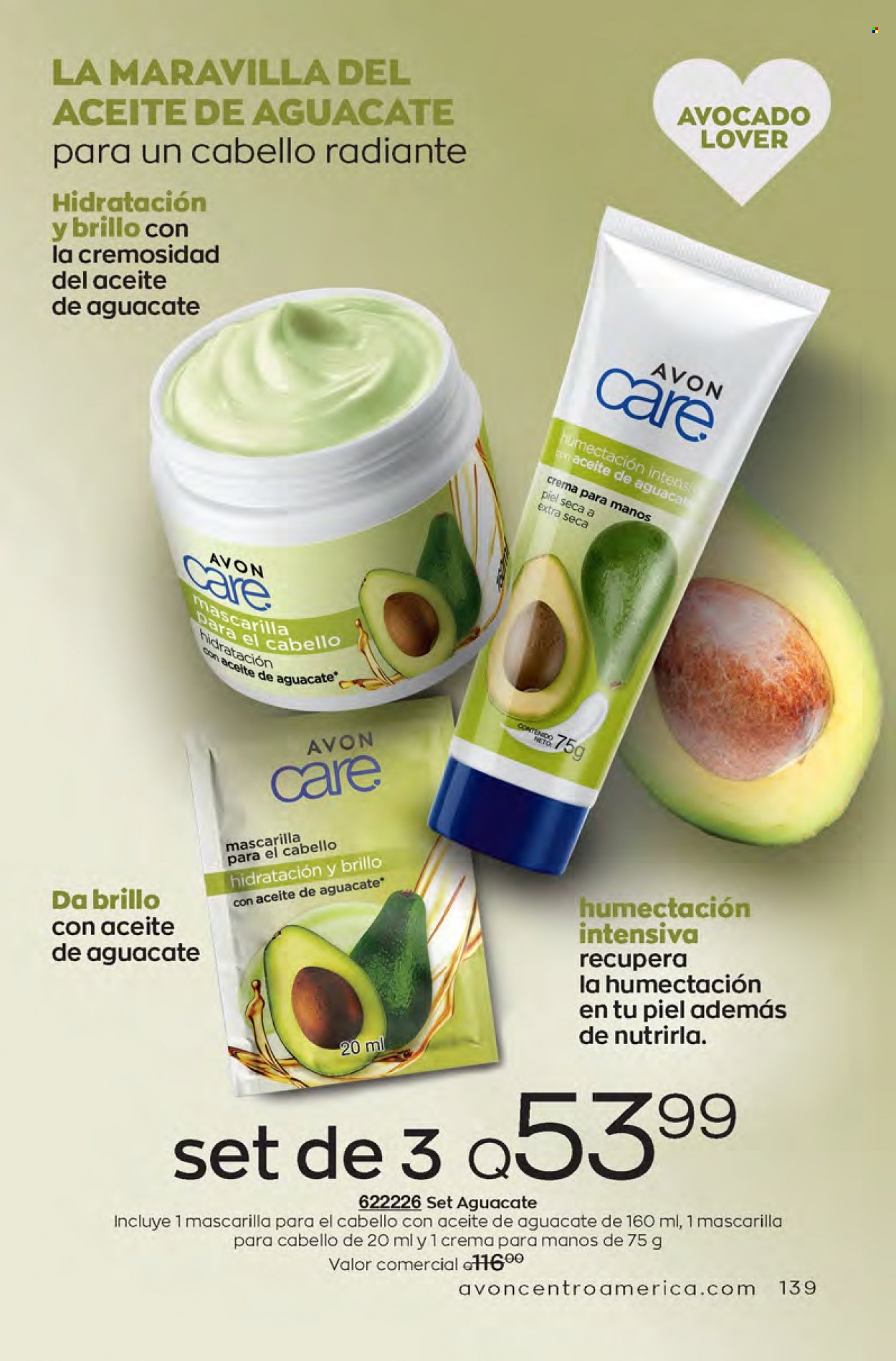 Catálogo Avon. Página 139