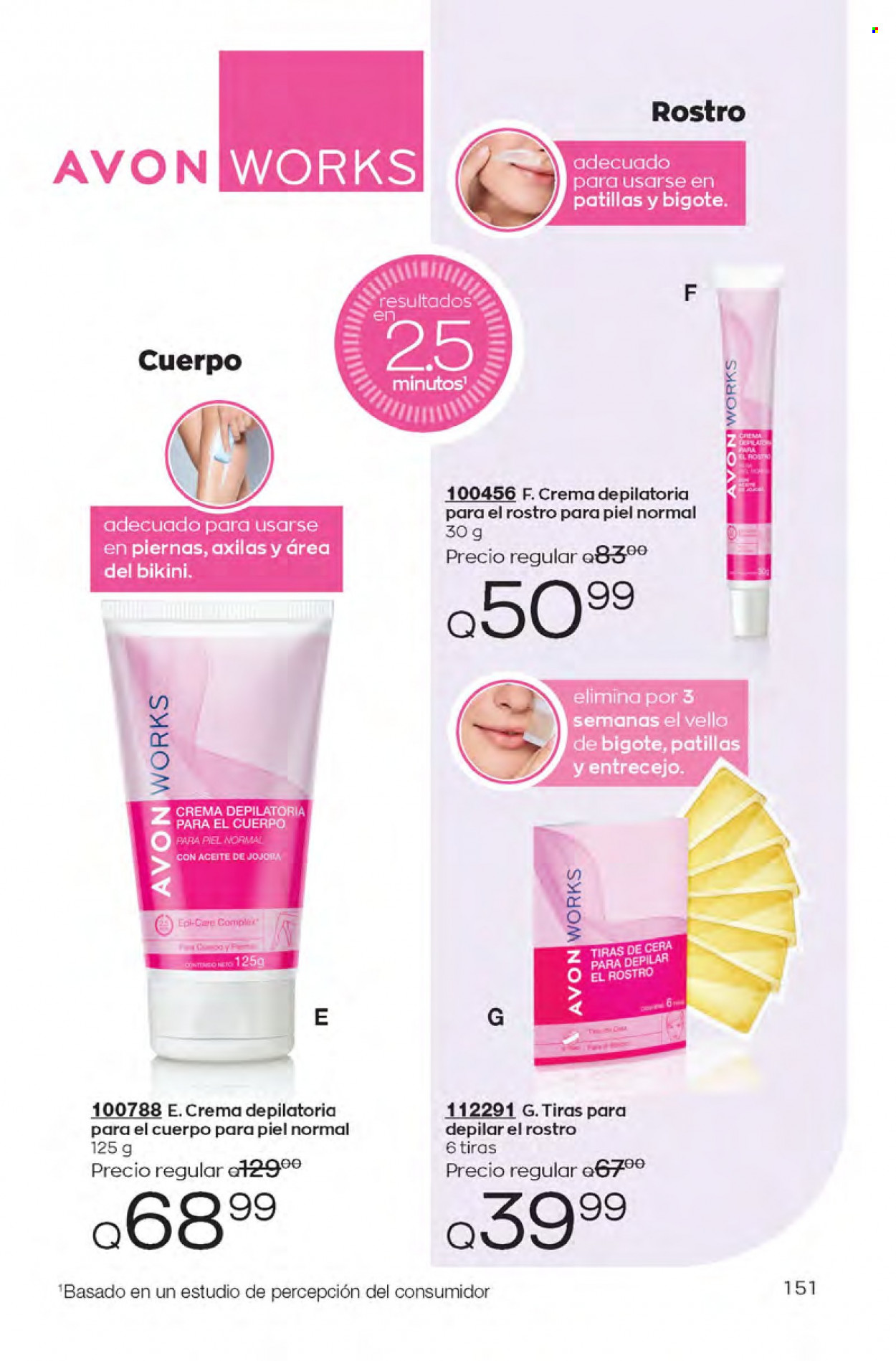 Catálogo Avon. Página 151