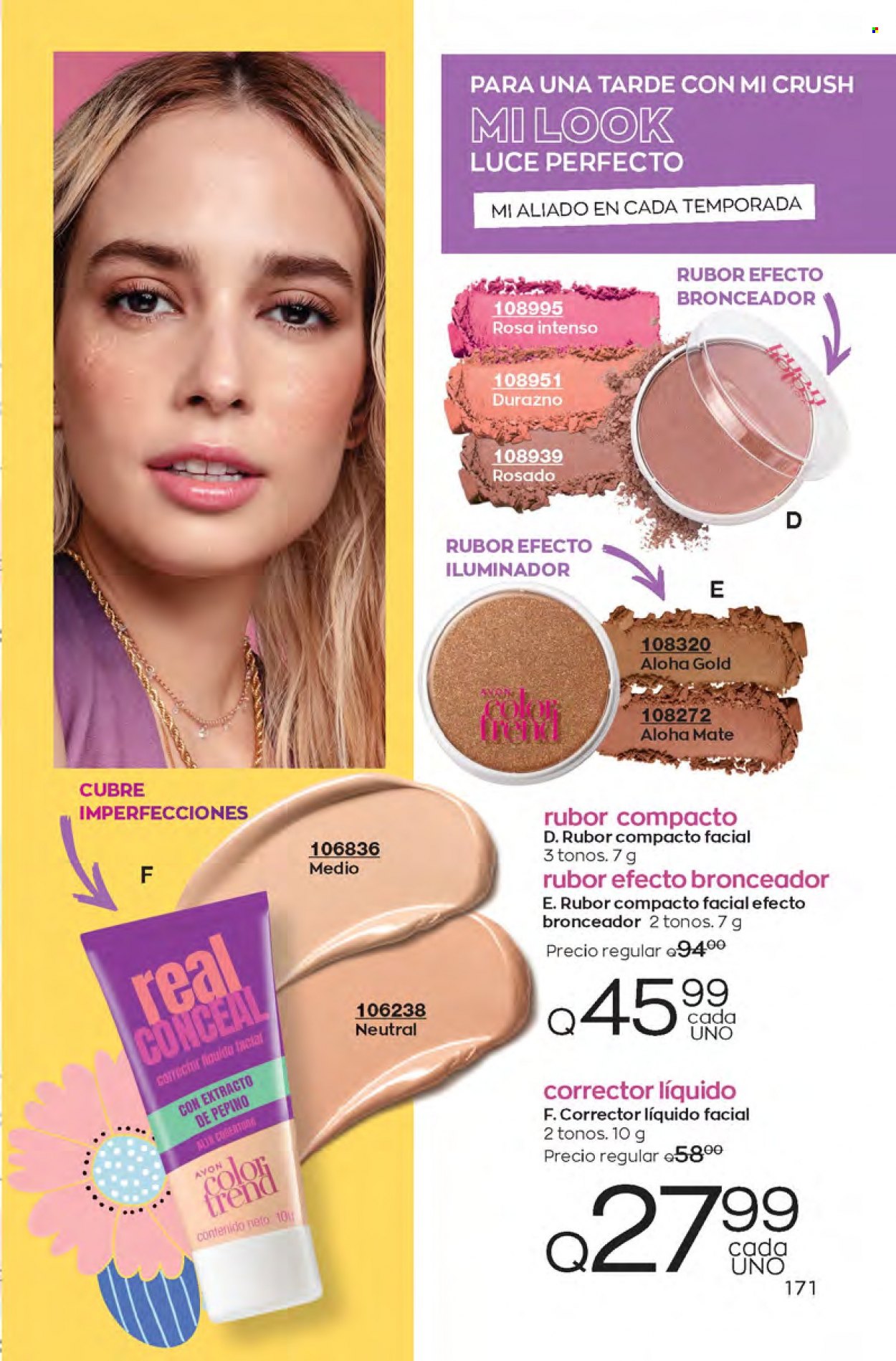 Catálogo Avon. Página 171