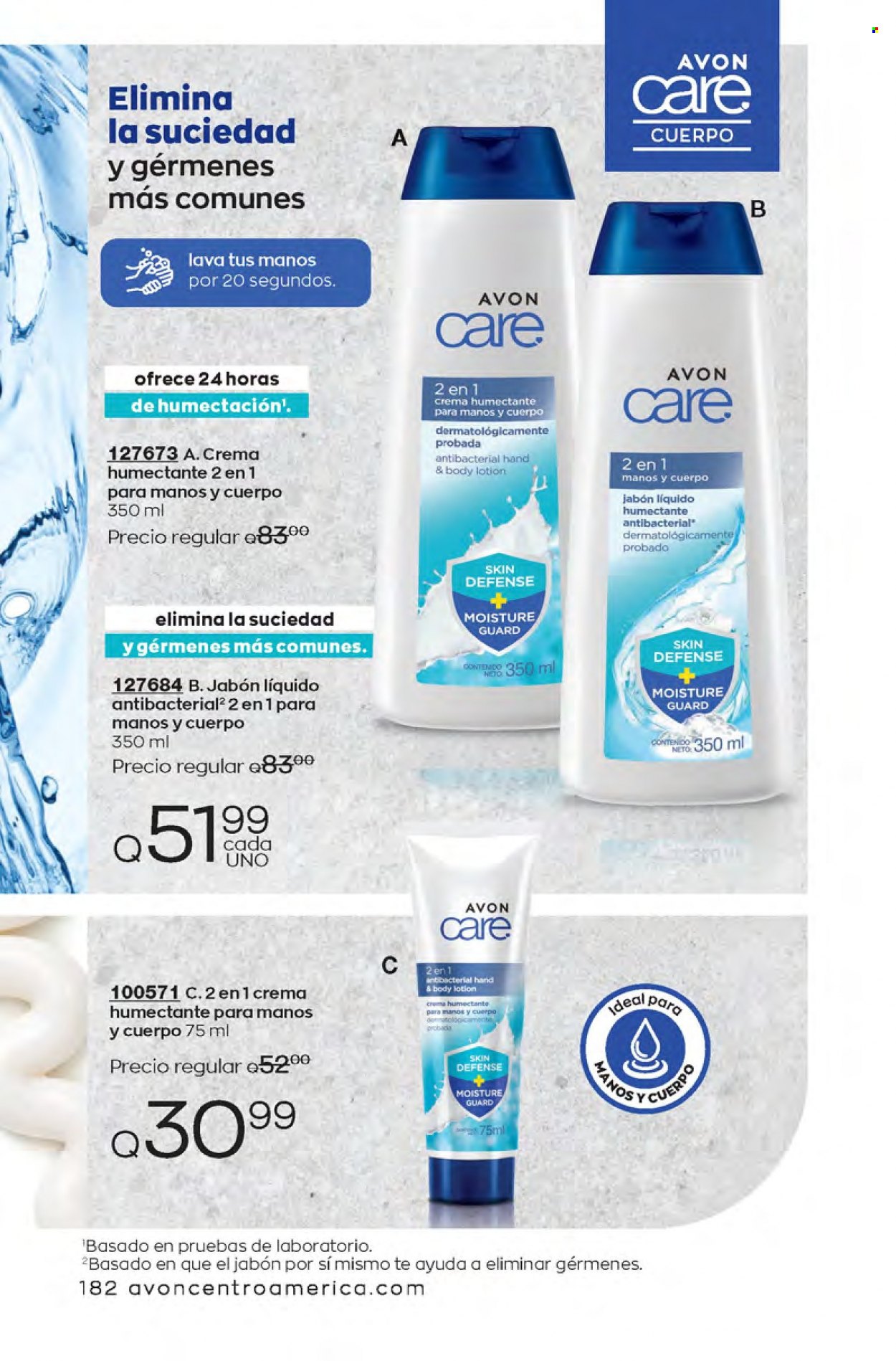 Catálogo Avon. Página 182