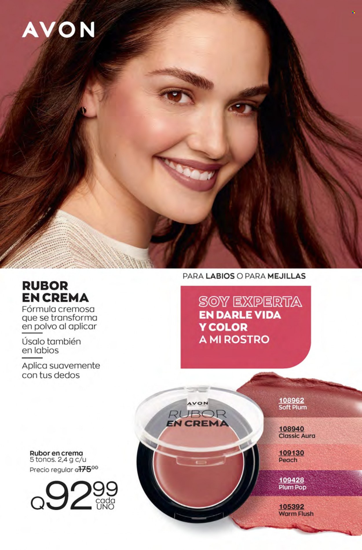 Catálogo Avon. Página 215