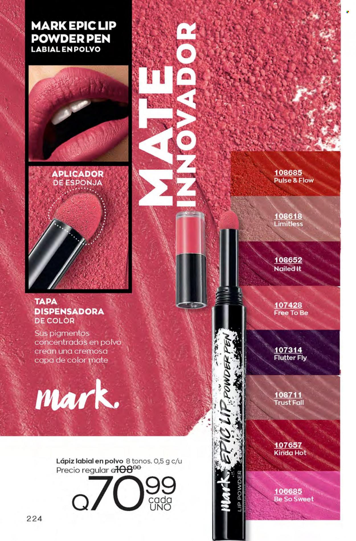 Catálogo Avon. Página 224
