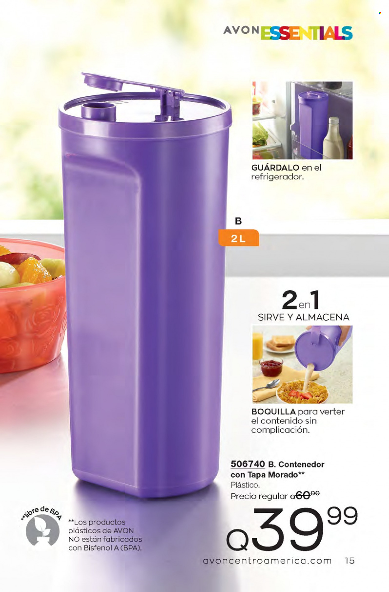 Catálogo Avon. Página 15