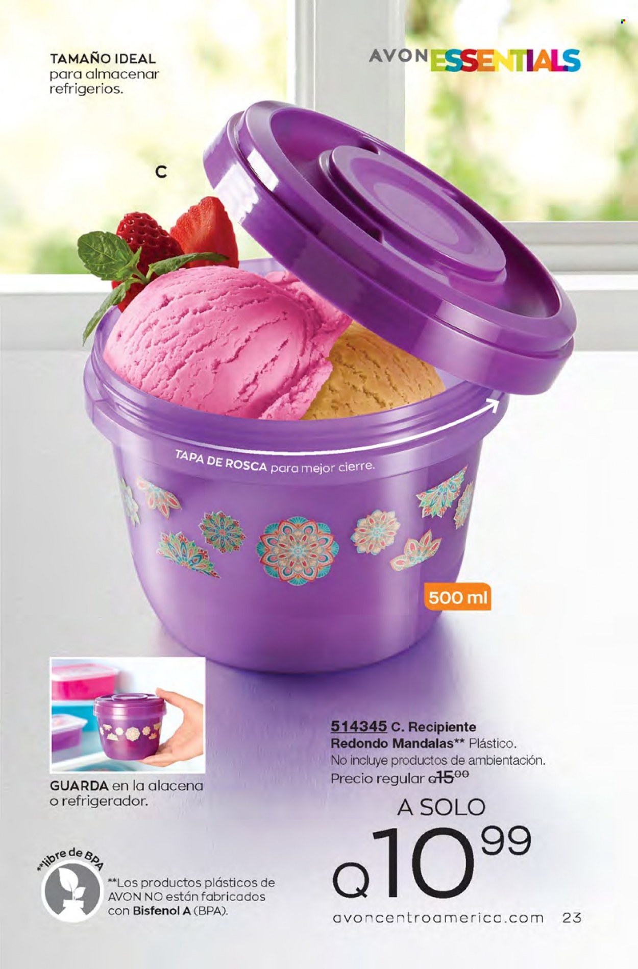 Catálogo Avon. Página 23