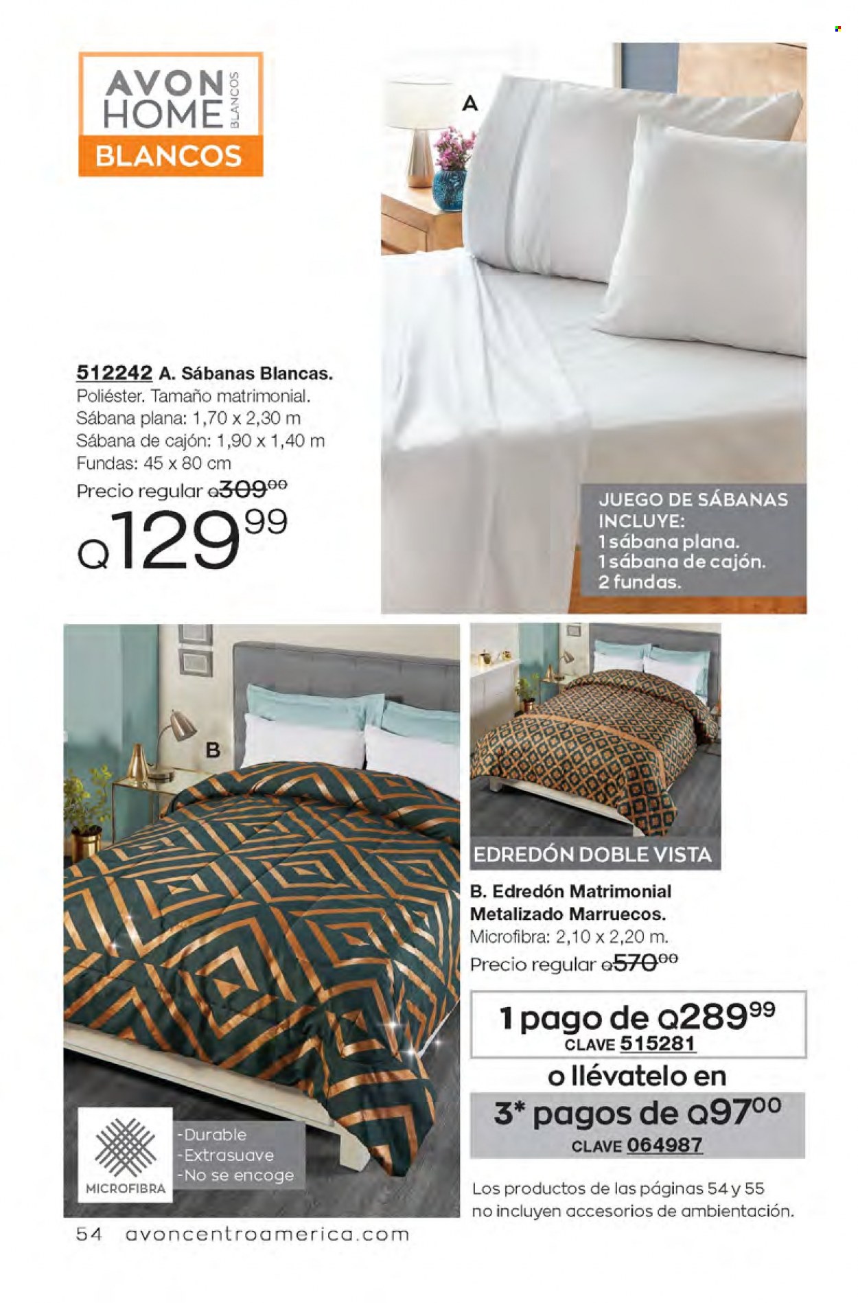 Catálogo Avon. Página 54