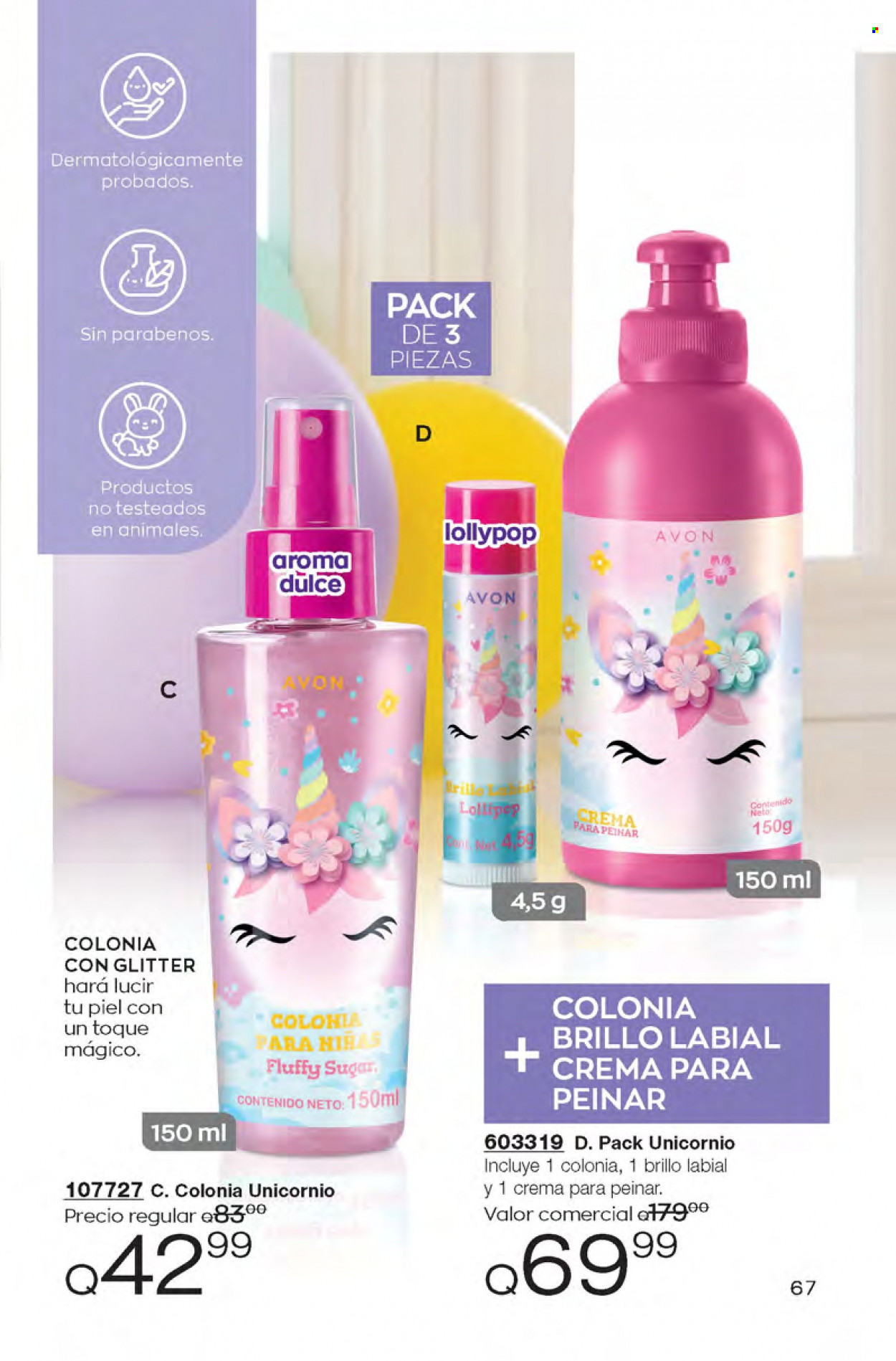 Catálogo Avon. Página 67