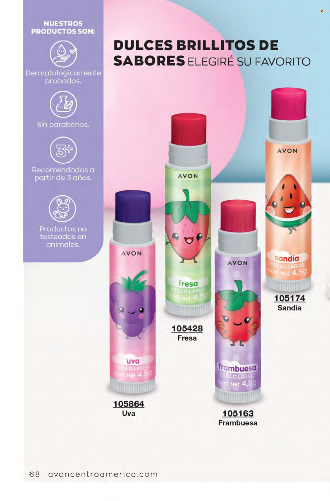 Catálogo Avon. Página 68