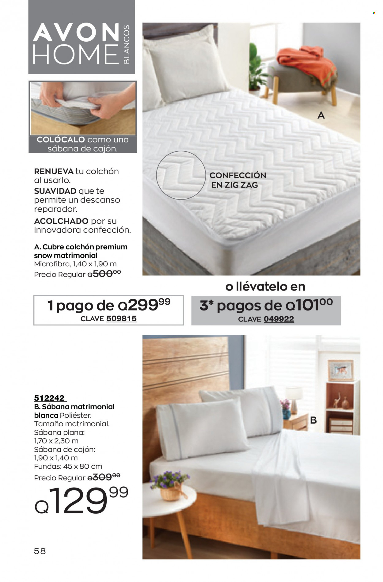 Catálogo Avon. Página 58