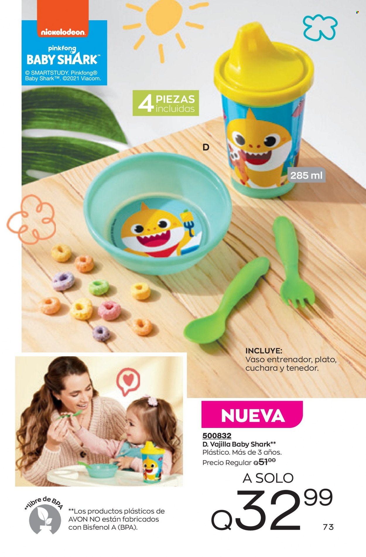 Catálogo Avon. Página 73