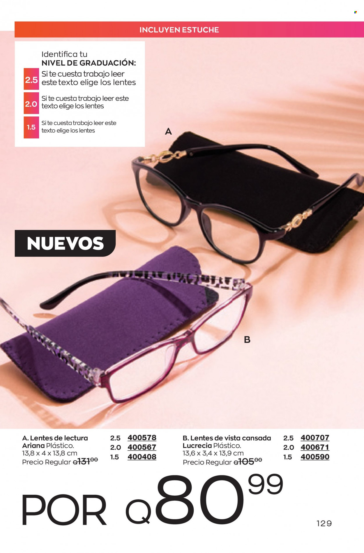 Catálogo Avon. Página 129