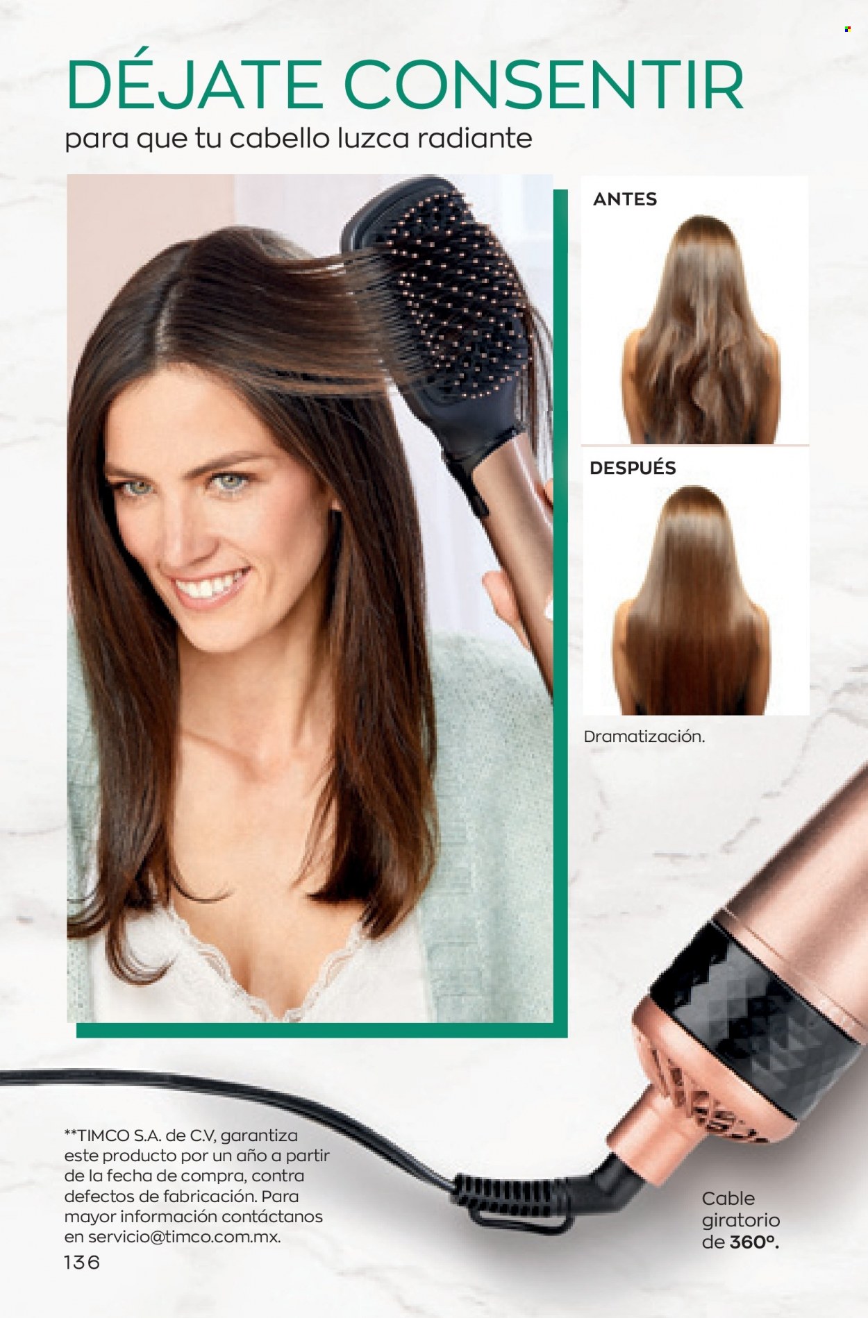 Catálogo Avon. Página 136