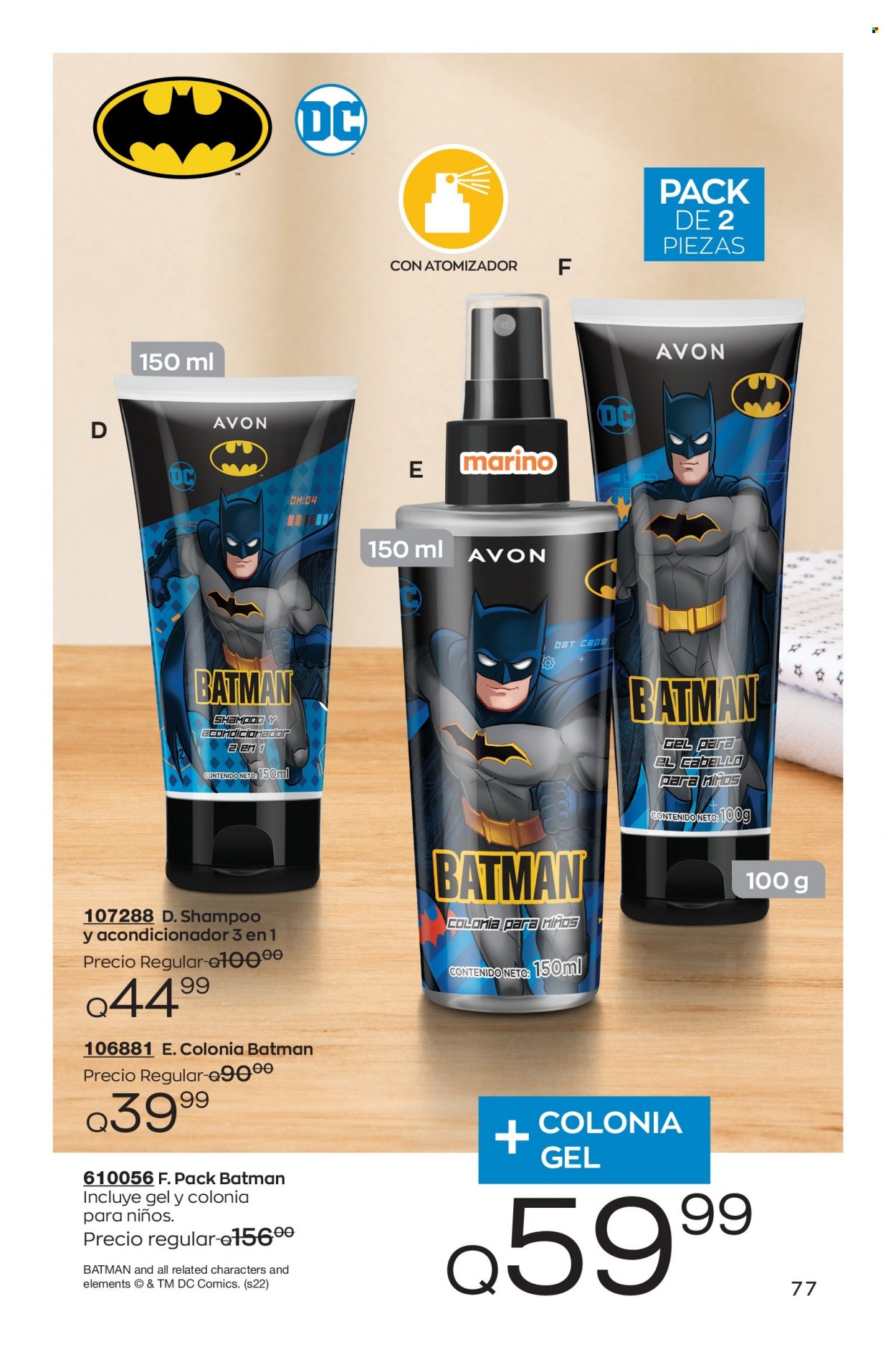 Catálogo Avon. Página 77