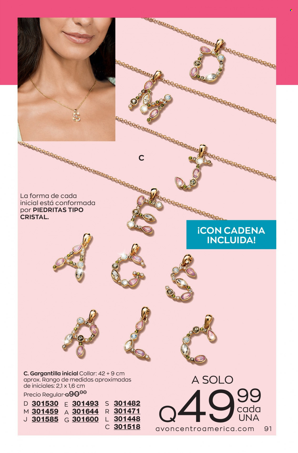 Catálogo Avon. Página 91