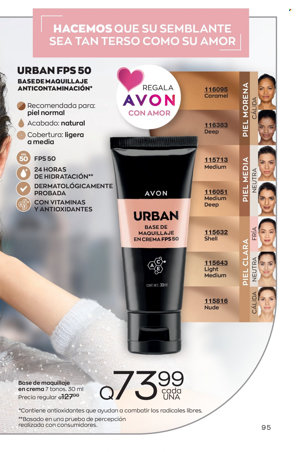 Catálogo Avon. Página 95