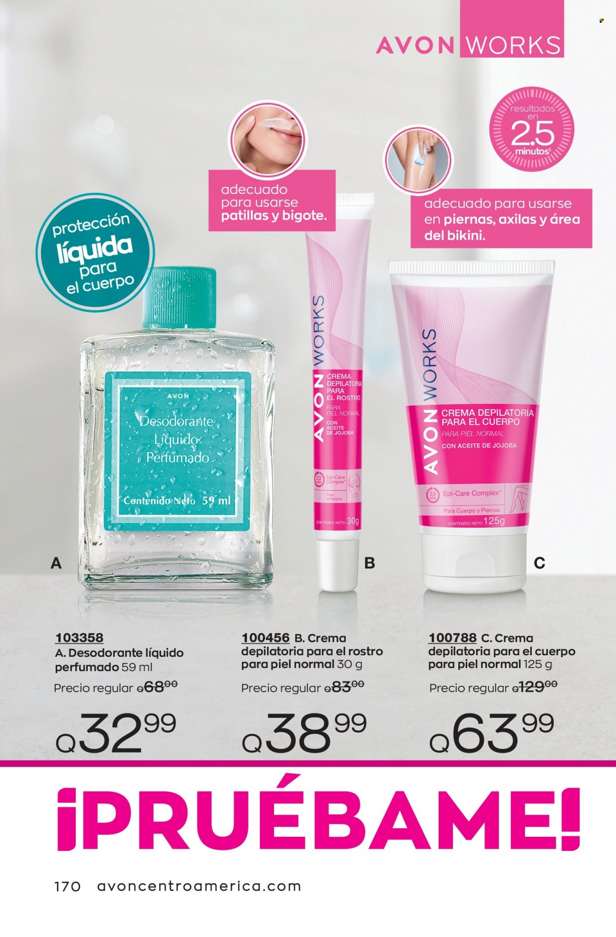 Catálogo Avon. Página 170