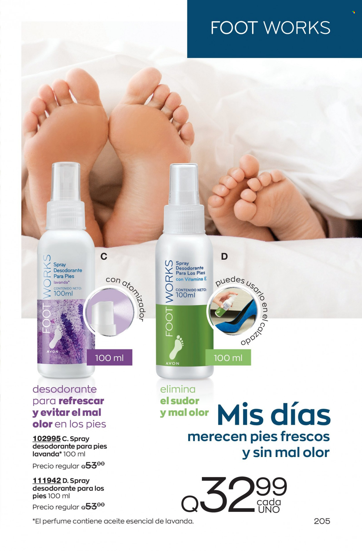 Catálogo Avon. Página 205