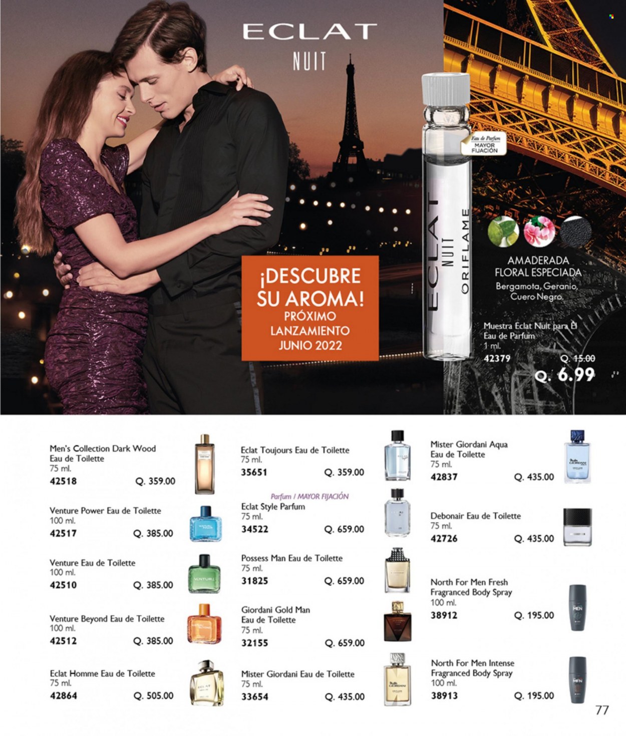 Catálogo Oriflame - 1.5.2022 - 31.5.2022. Página 77