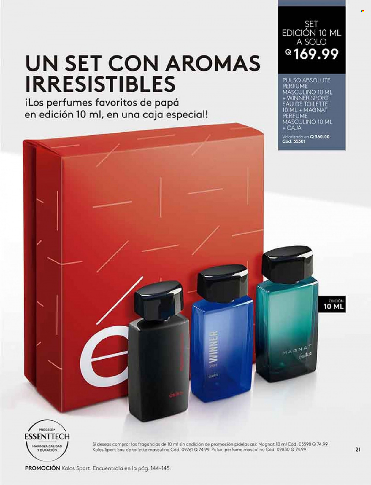 Catálogo Ésika. Página 21