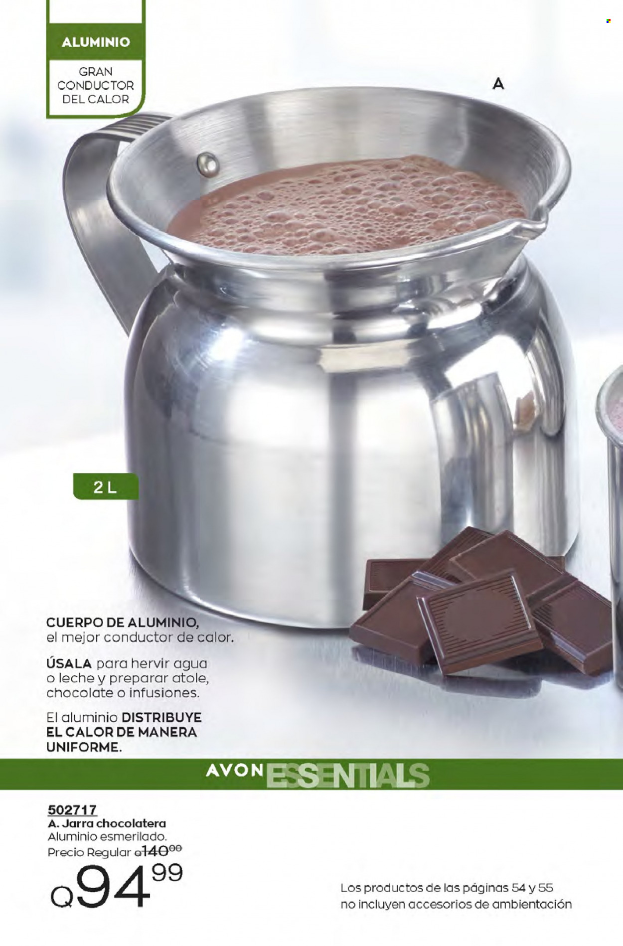 Catálogo Avon. Página 54
