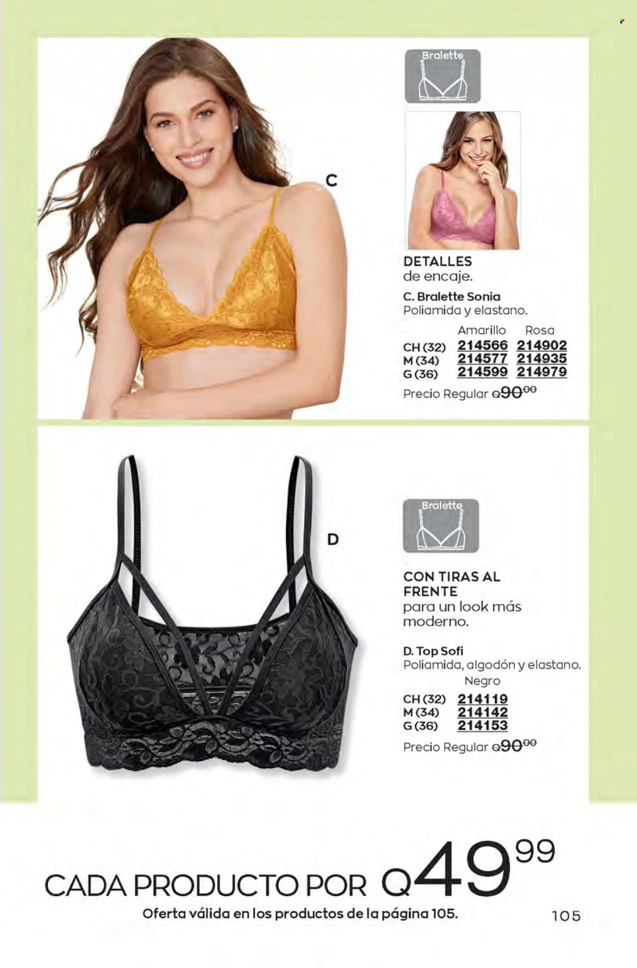 Catálogo Avon. Página 105