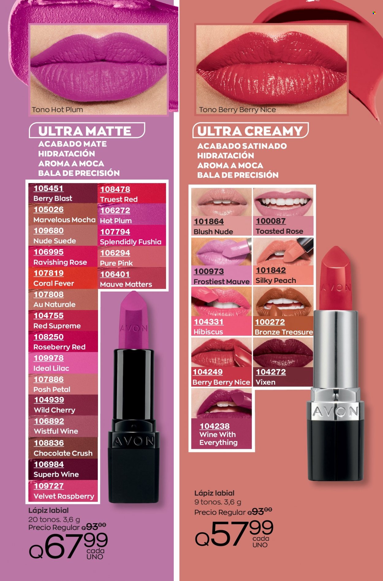 Catálogo Avon. Página 22