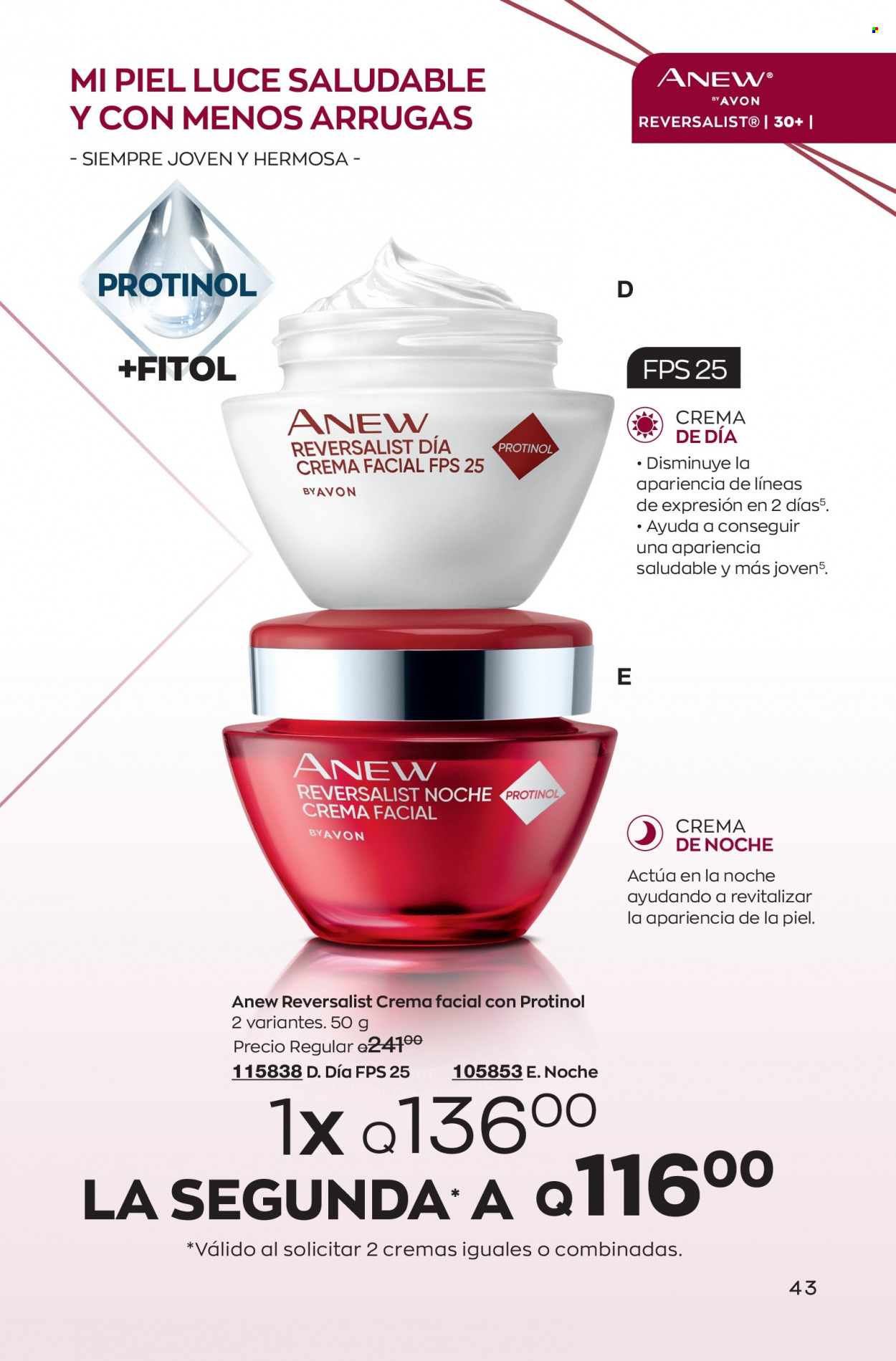 Catálogo Avon. Página 43