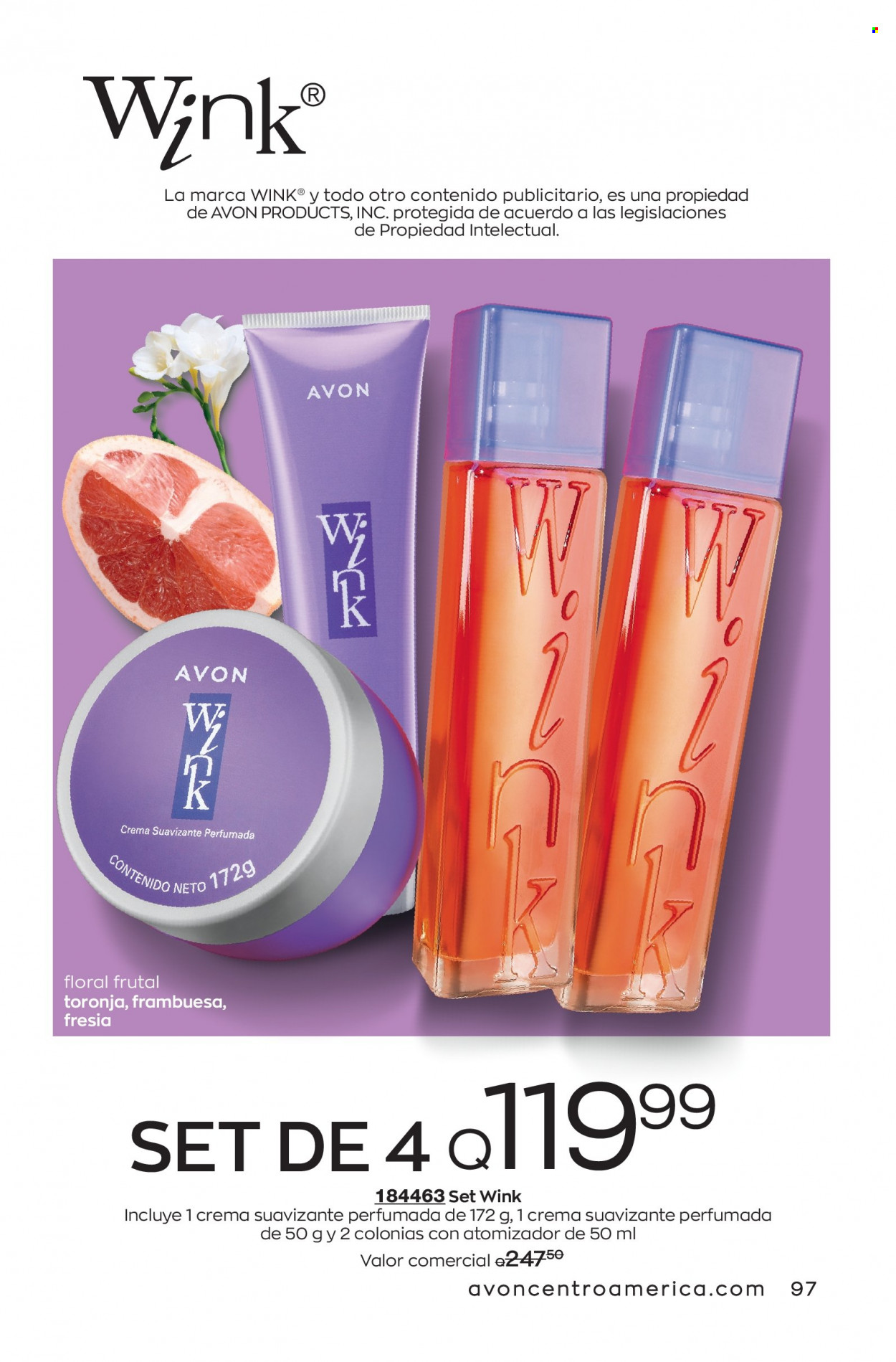 Catálogo Avon. Página 97