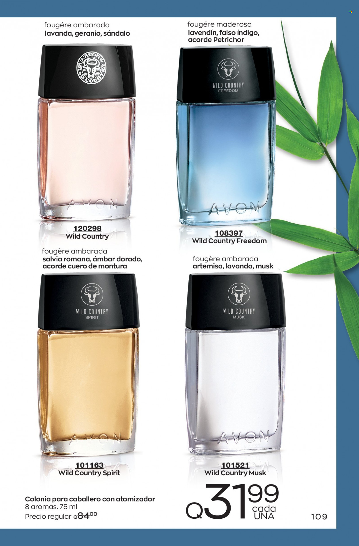 Catálogo Avon. Página 109