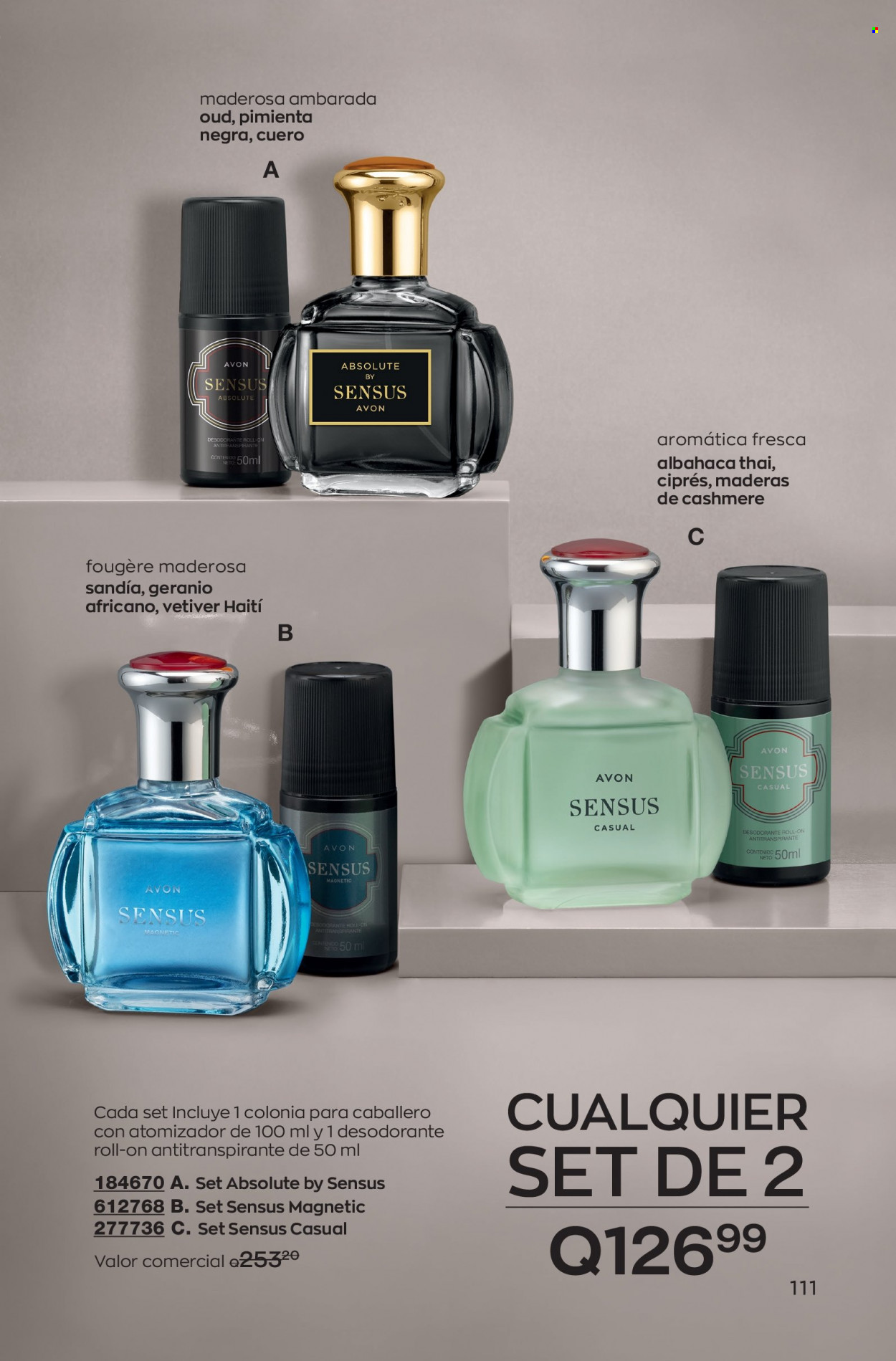 Catálogo Avon. Página 111