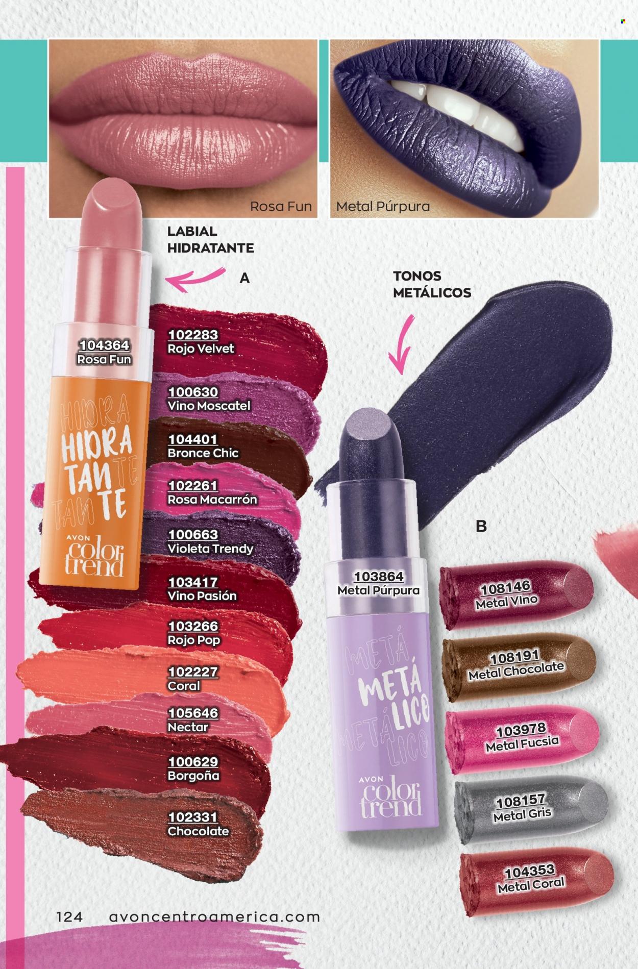 Catálogo Avon. Página 124