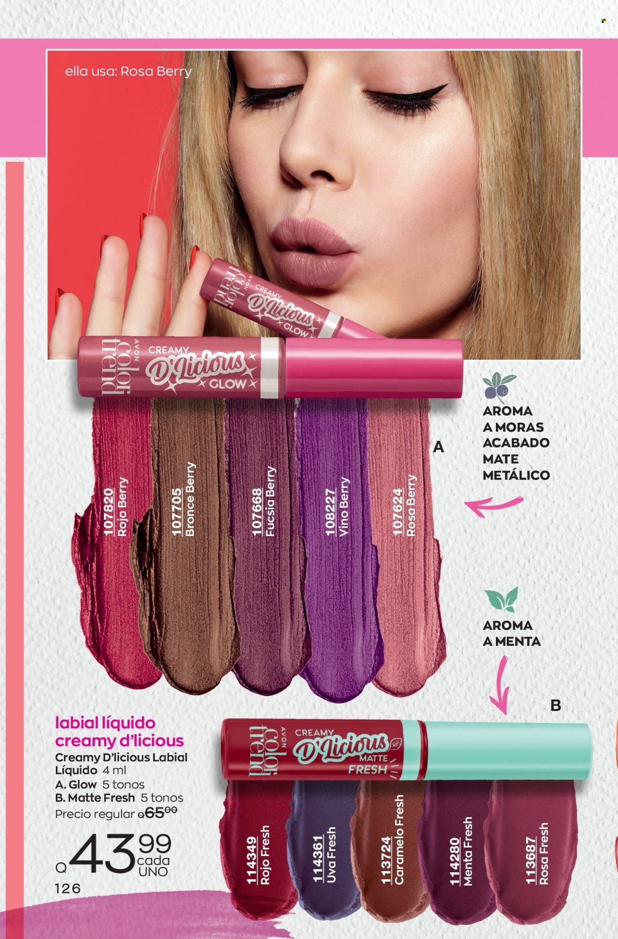 Catálogo Avon. Página 126