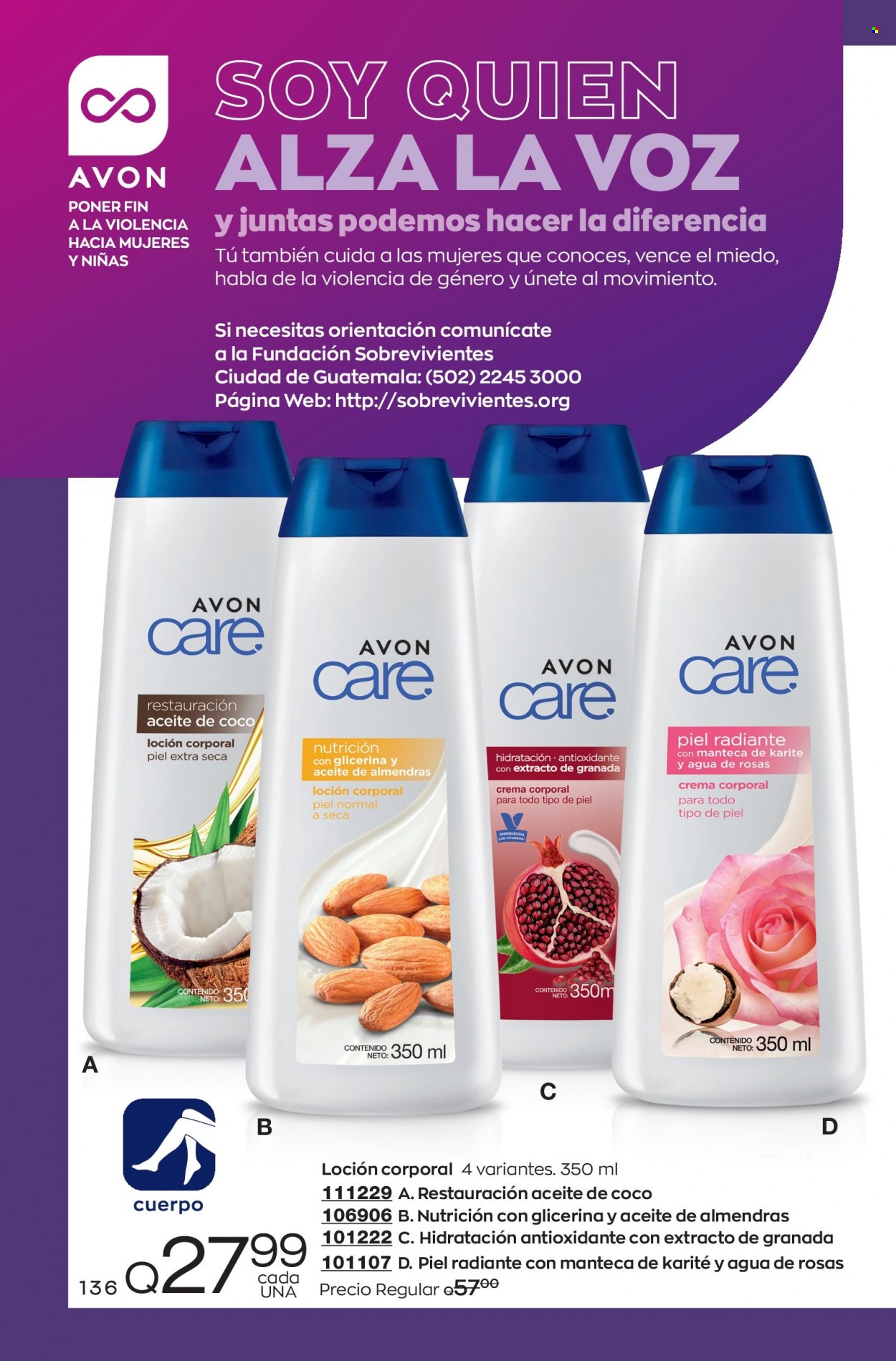 Catálogo Avon. Página 136