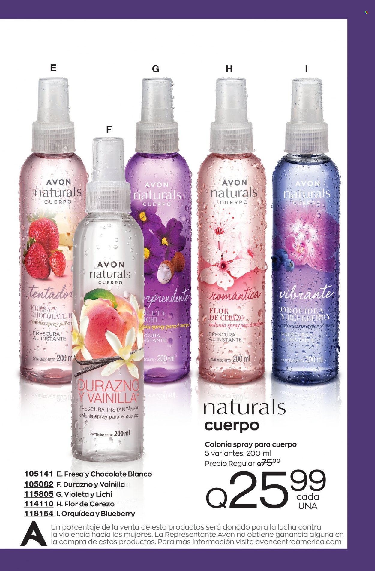Catálogo Avon. Página 137