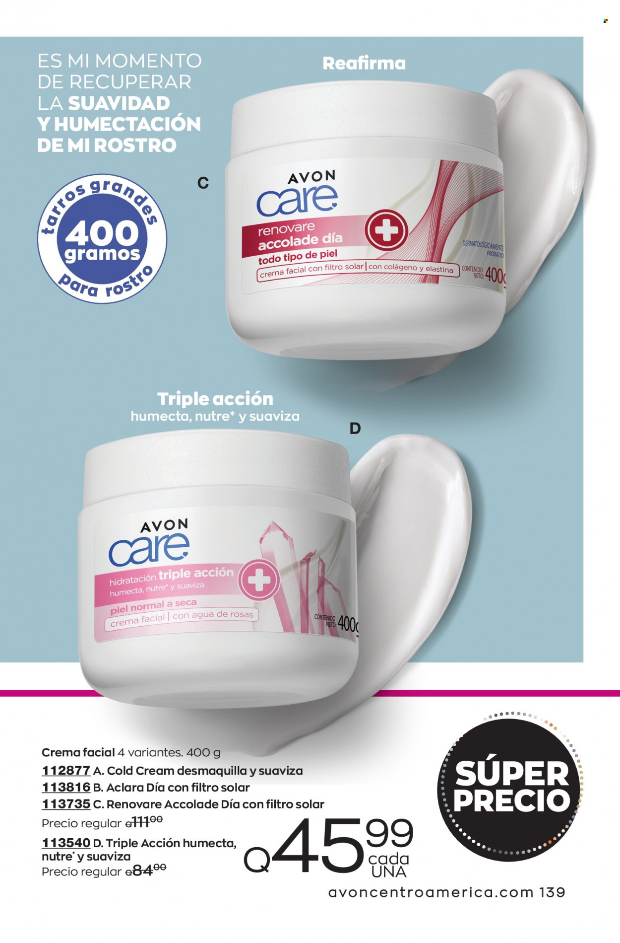 Catálogo Avon. Página 139