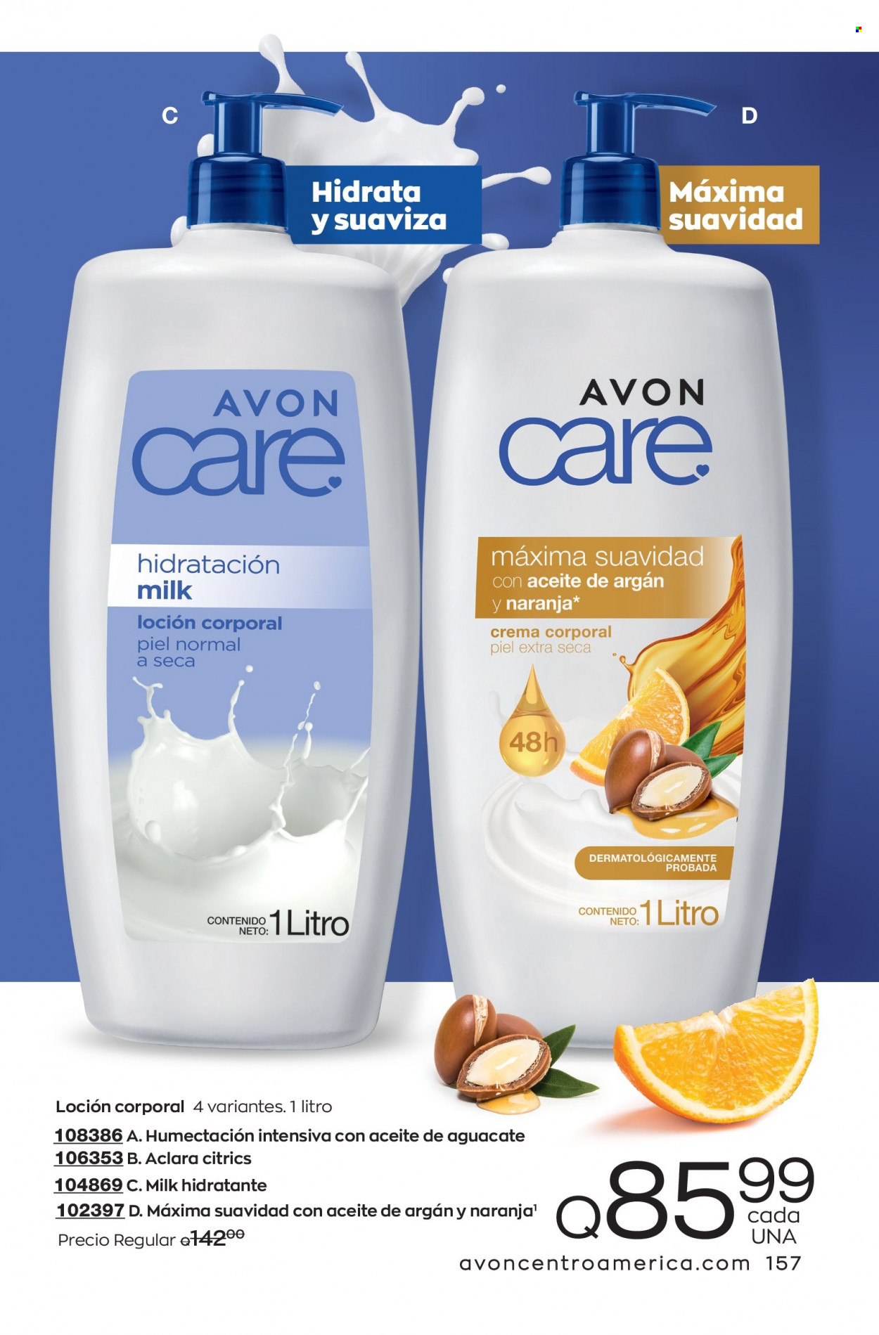 Catálogo Avon. Página 157