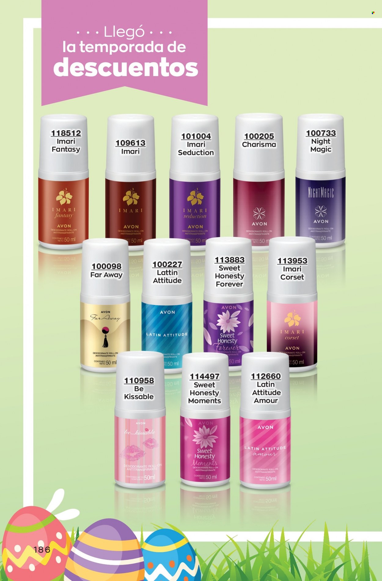 Catálogo Avon. Página 186