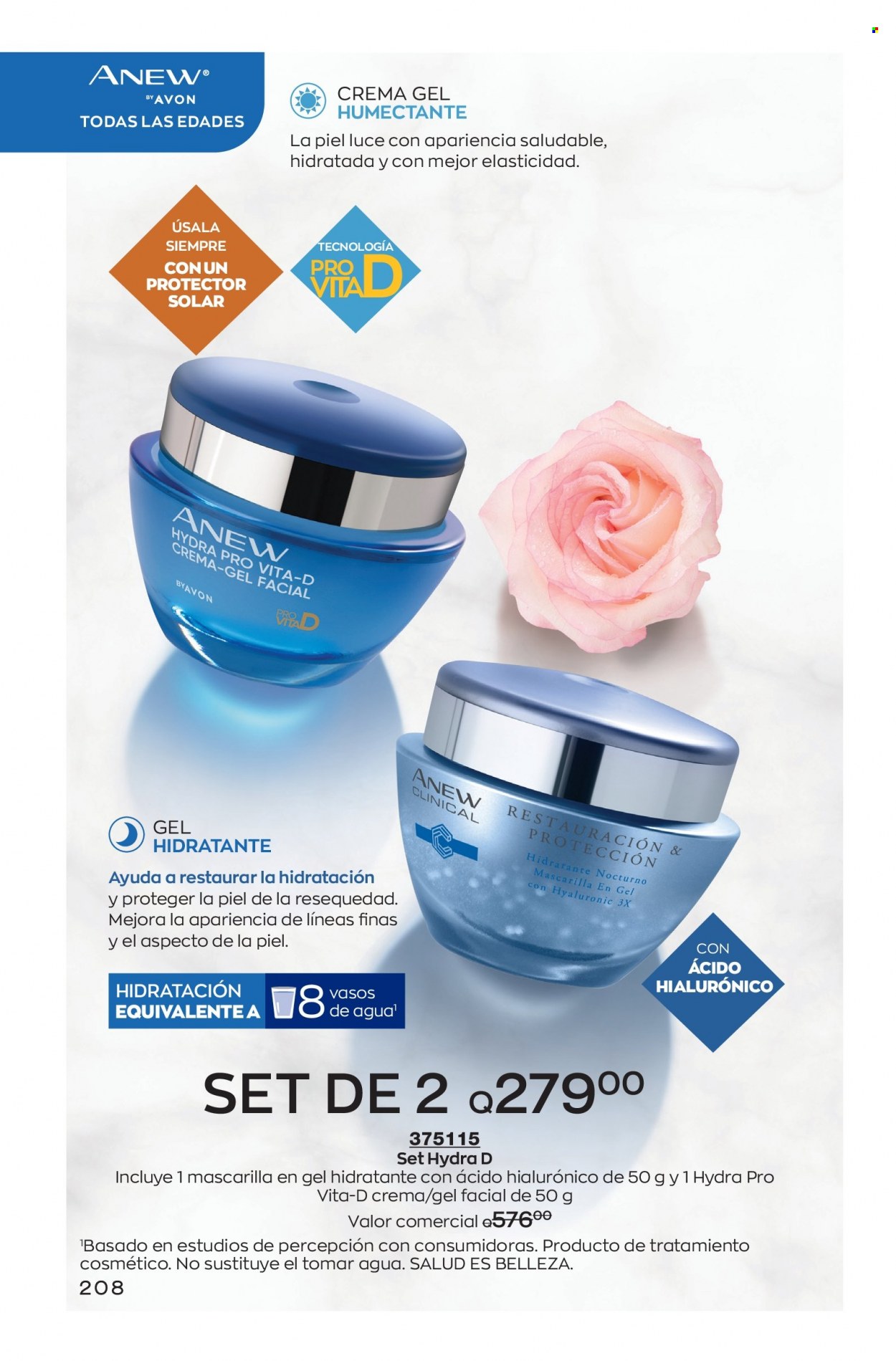 Catálogo Avon. Página 208