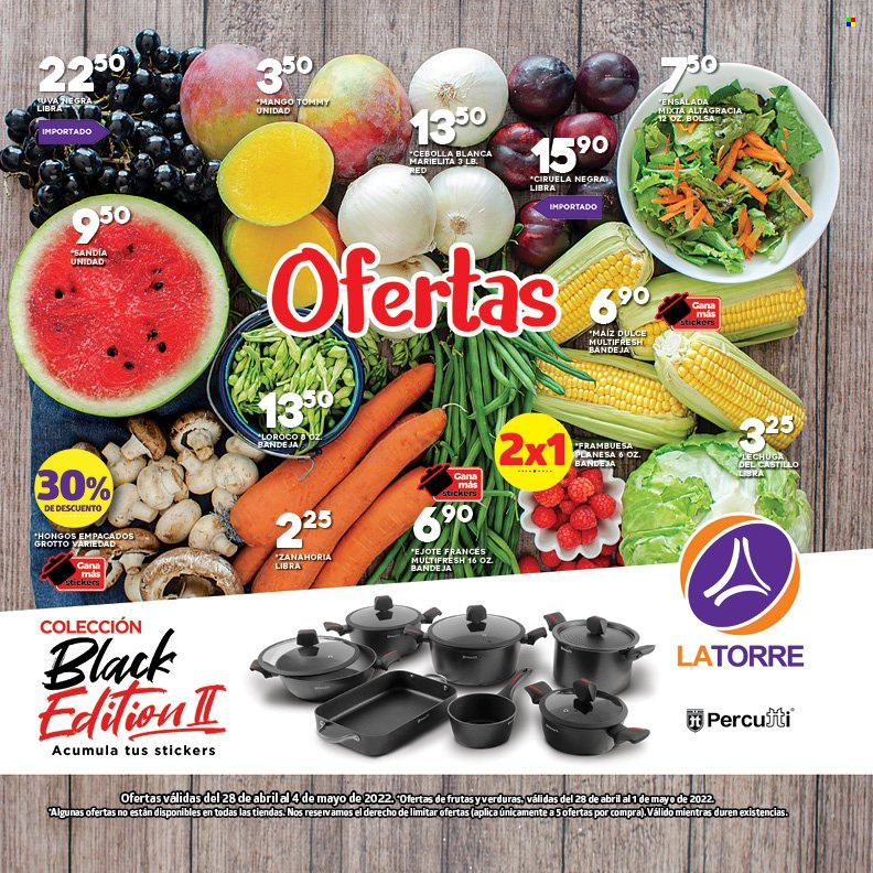 Catálogo Supermercados La Torre - 28.4.2022 - 4.5.2022. Página 1