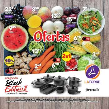 Folleto actual Supermercados La Torre - 28.4.2022 - 4.5.2022.