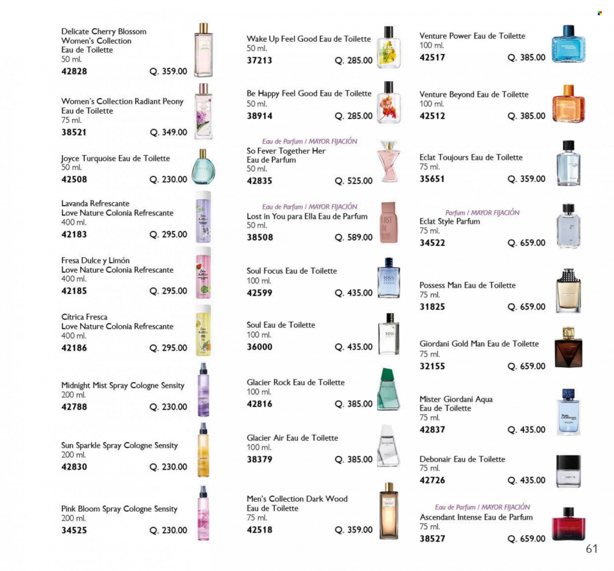 Catálogo Oriflame - 1.6.2022 - 30.6.2022. Página 61