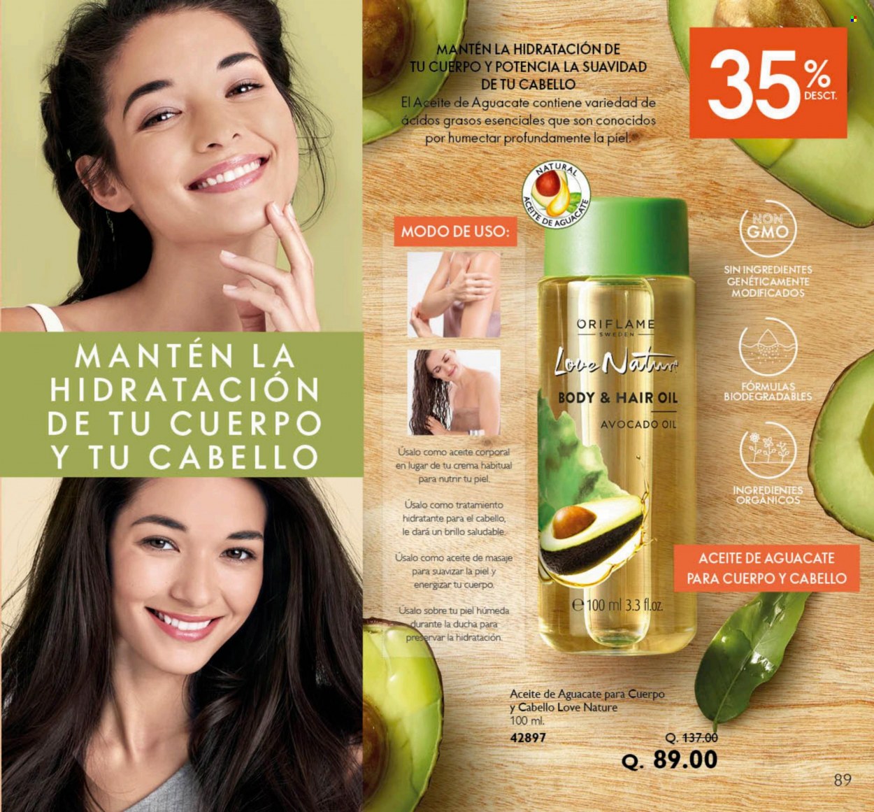 Catálogo Oriflame - 1.6.2022 - 30.6.2022. Página 89