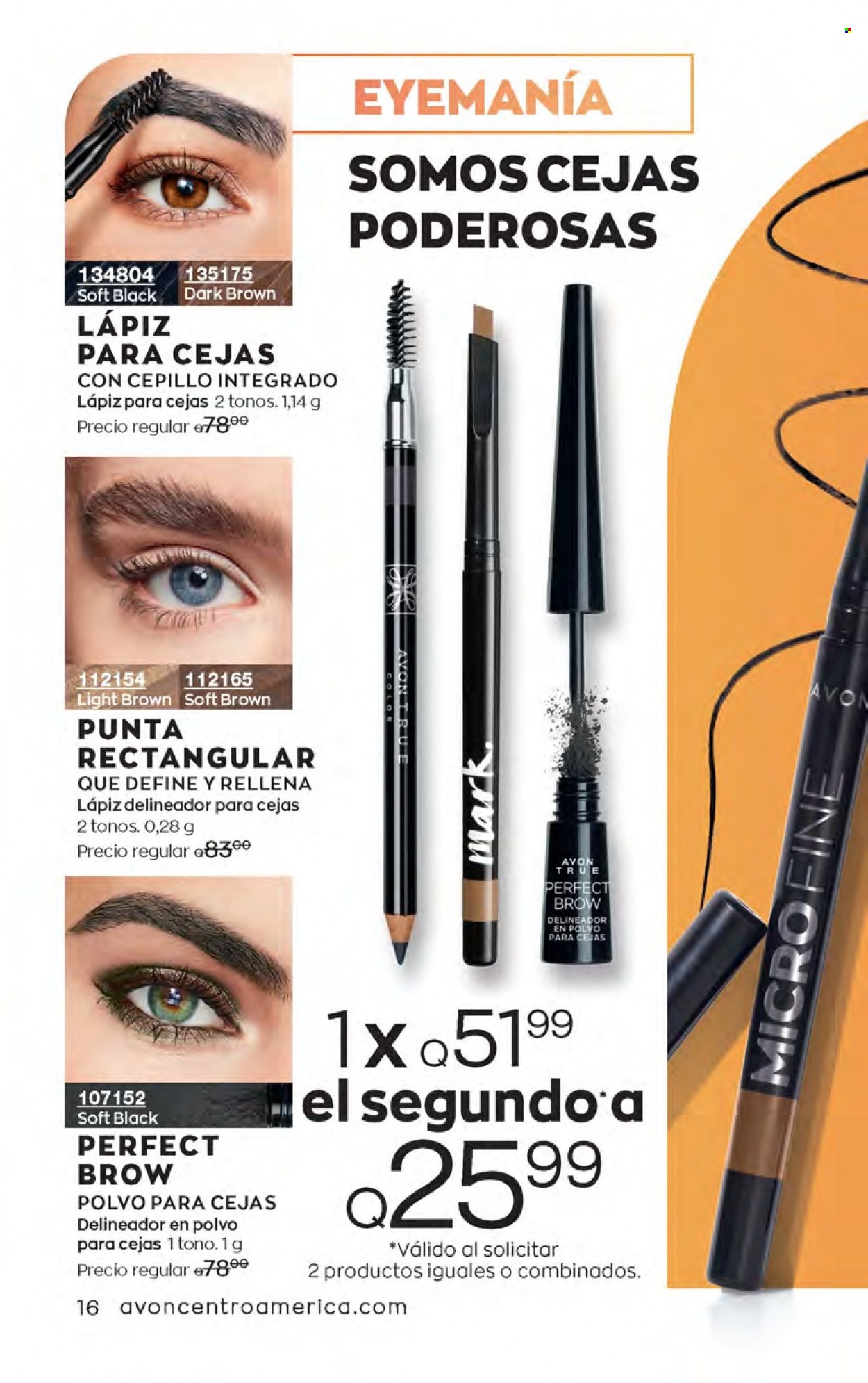 Catálogo Avon. Página 16