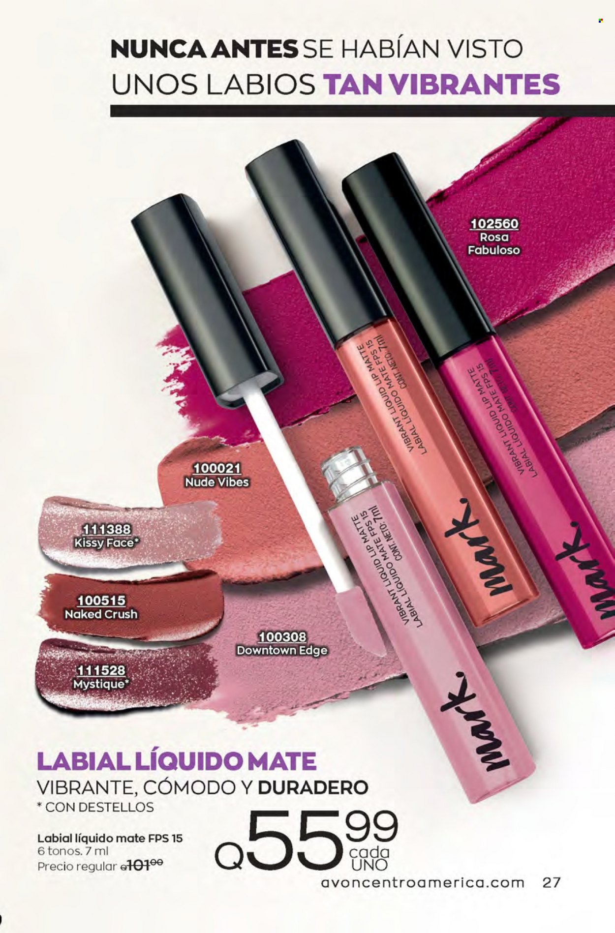 Catálogo Avon. Página 27