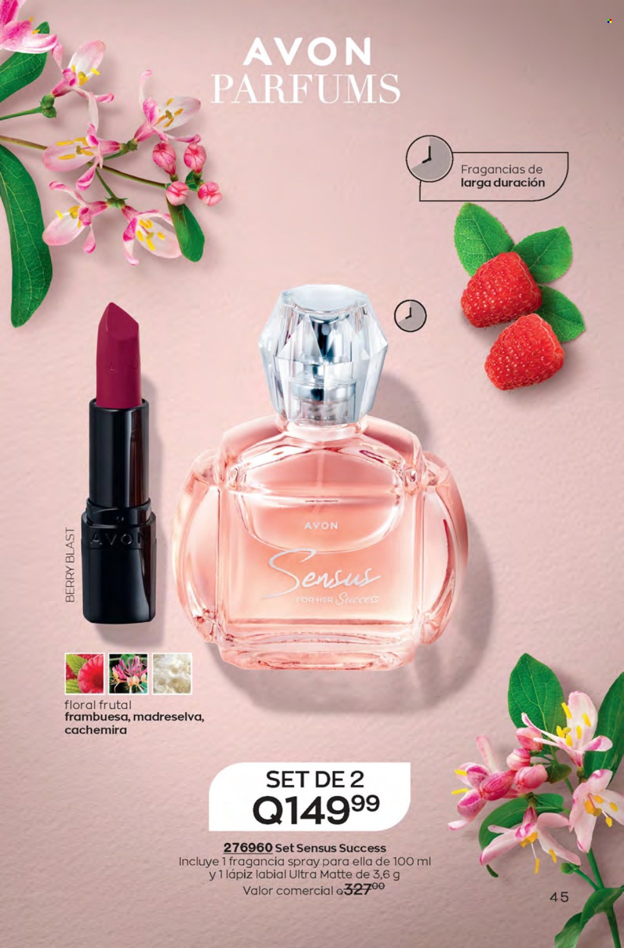 Catálogo Avon. Página 45