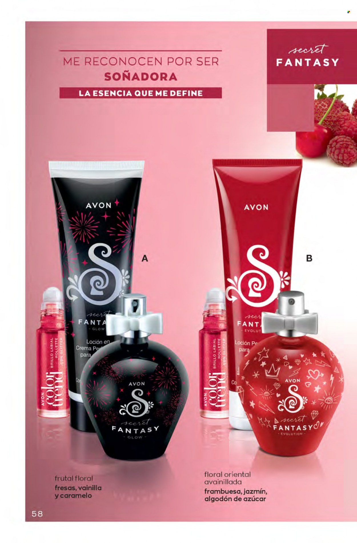 Catálogo Avon. Página 58